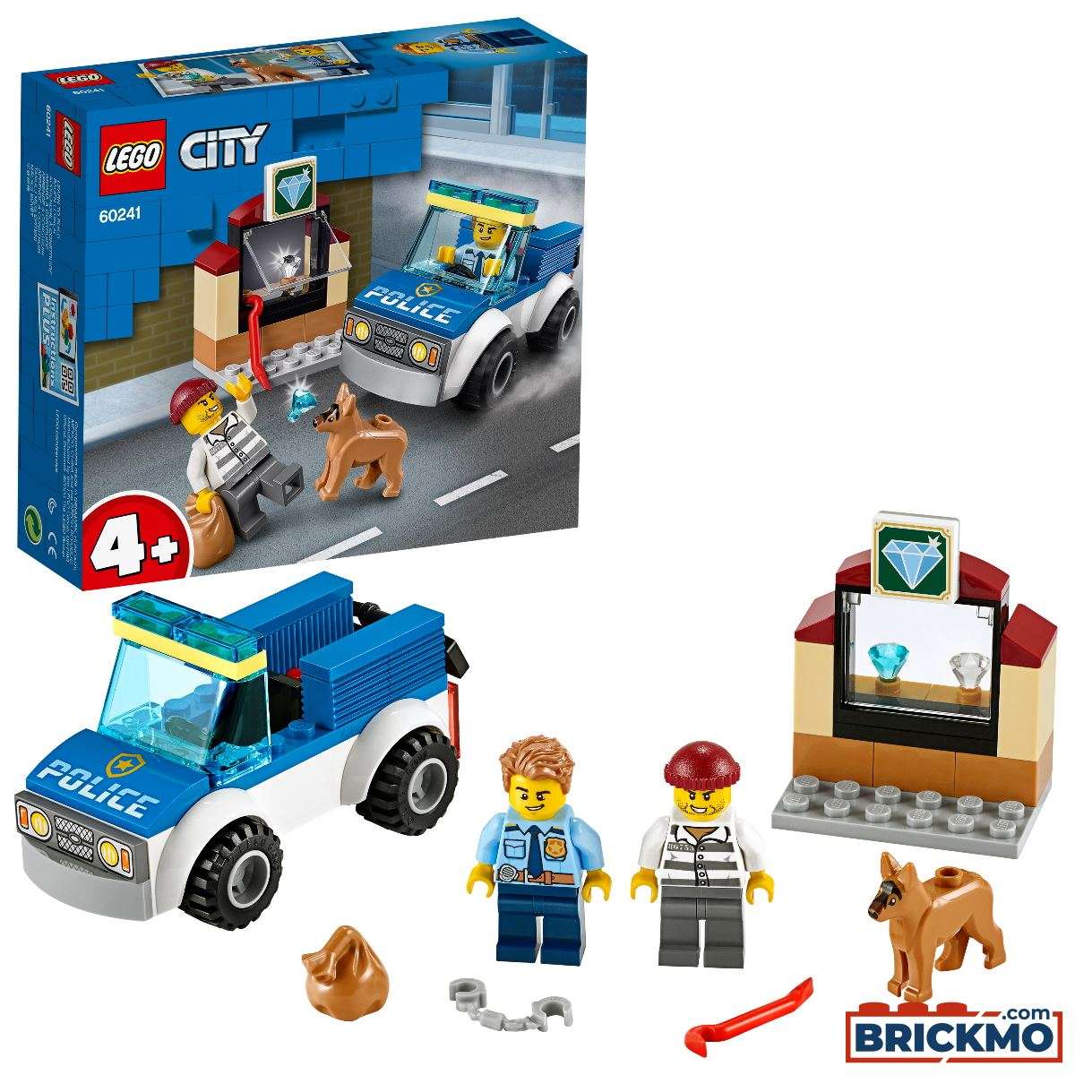 LEGO City 60241 Polizei Polizeihundestaffel 60241
