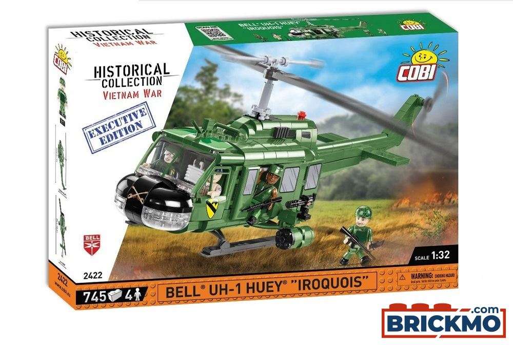 Cobi Historical Collection Vietnam War Executive Edition 2422 Hubschrauber Bell UH-1 Huey IROQUOIS 1