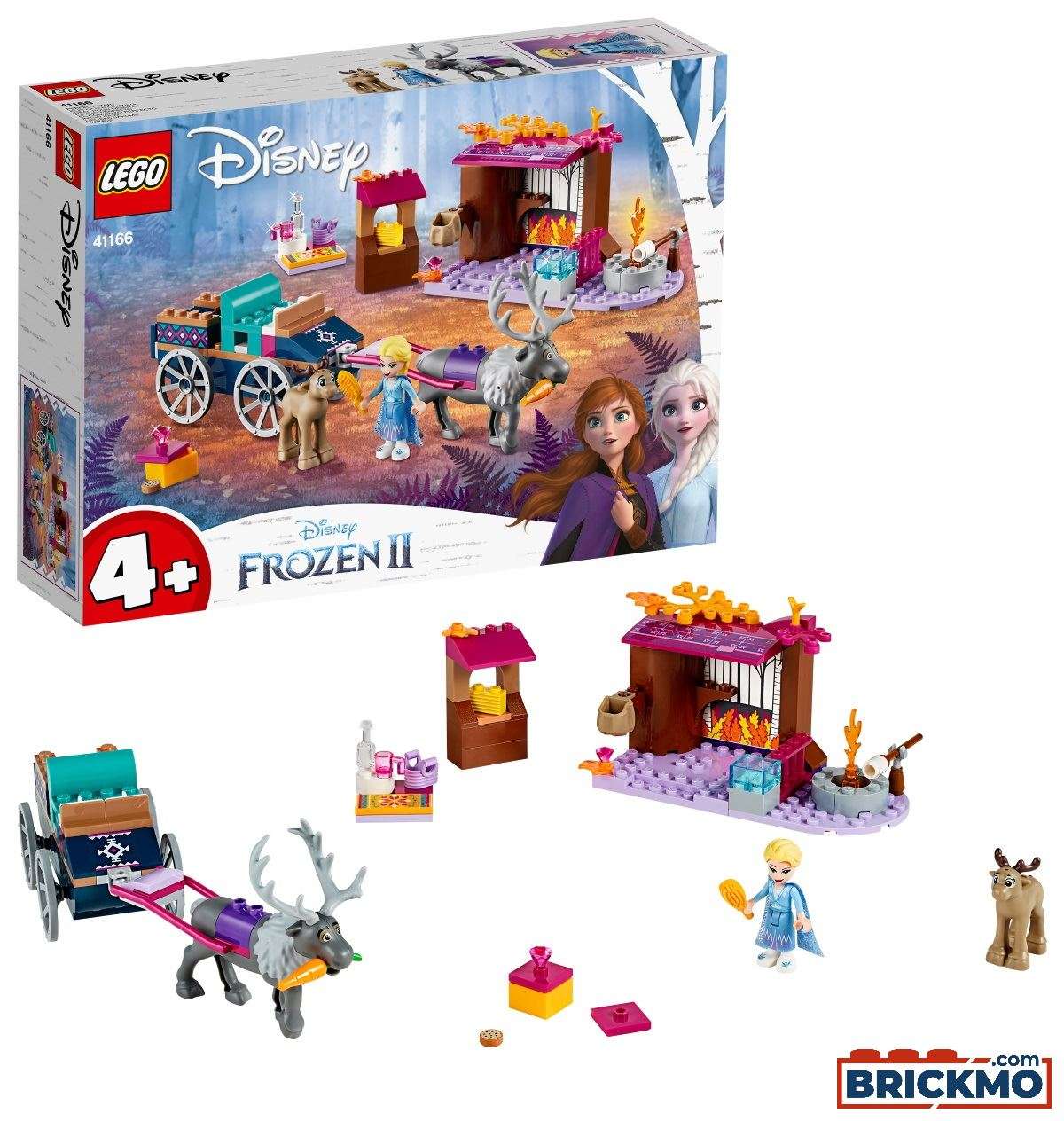 LEGO Disney Princess 41166 Frozen II Elsa und die Rentierkutsche 41166