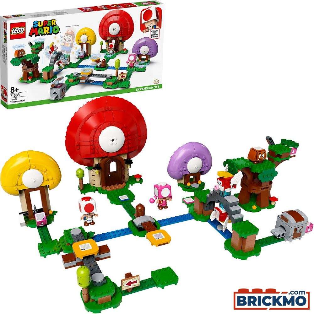 LEGO Super Mario 71368 Toads Schatzsuche – Erweiterungsset 71368
