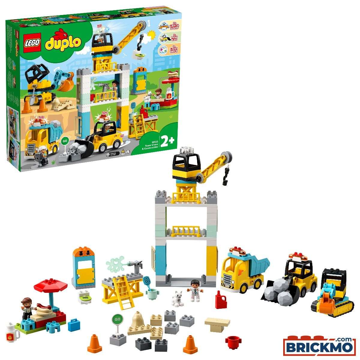LEGO Duplo 10933 Baustelle mit Licht und Ton 10933