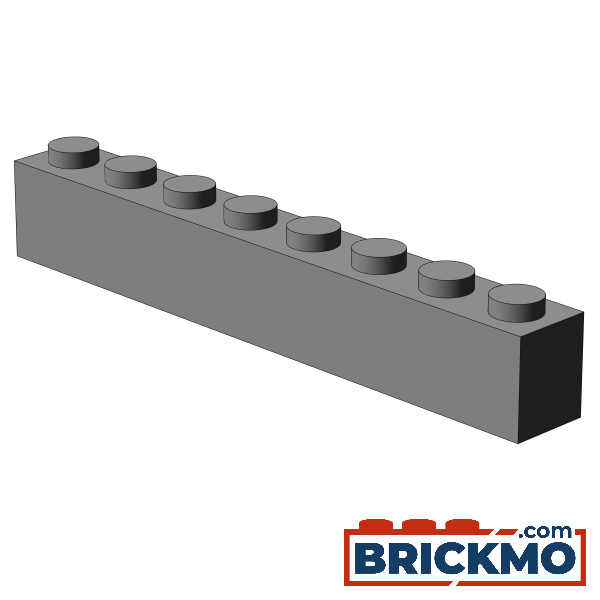 BRICKMO Bricks Brick 1x8 light bluish gray 3008