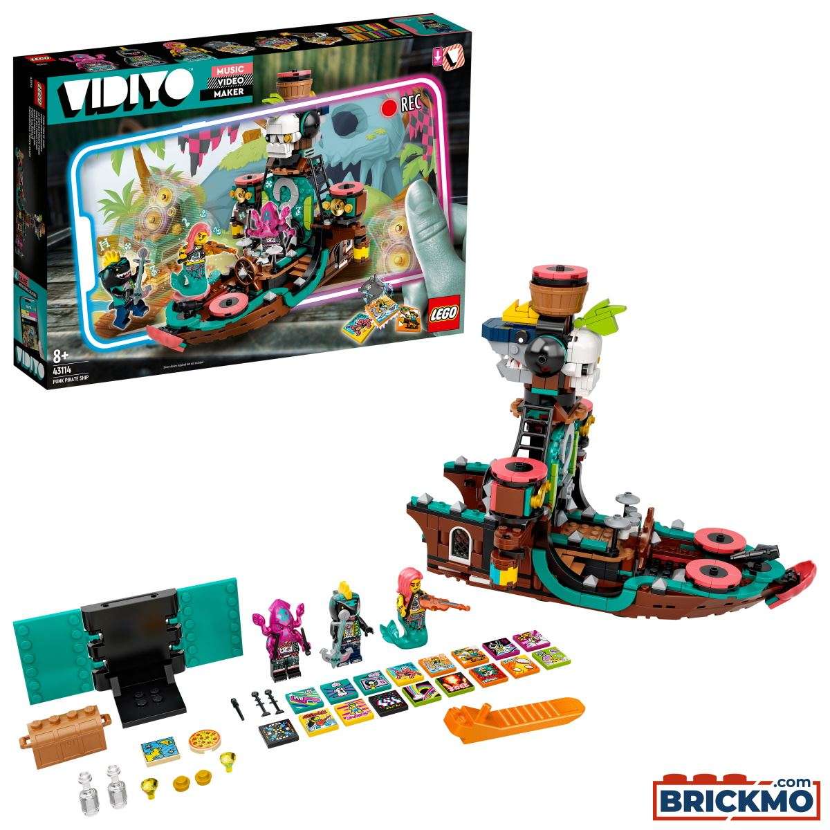 LEGO VIDIYO 43114 Punk Pirate Ship 43114